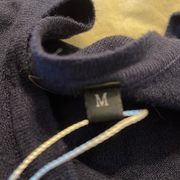 Women’s navy blue cardigan sweater - Picture 5 of 7